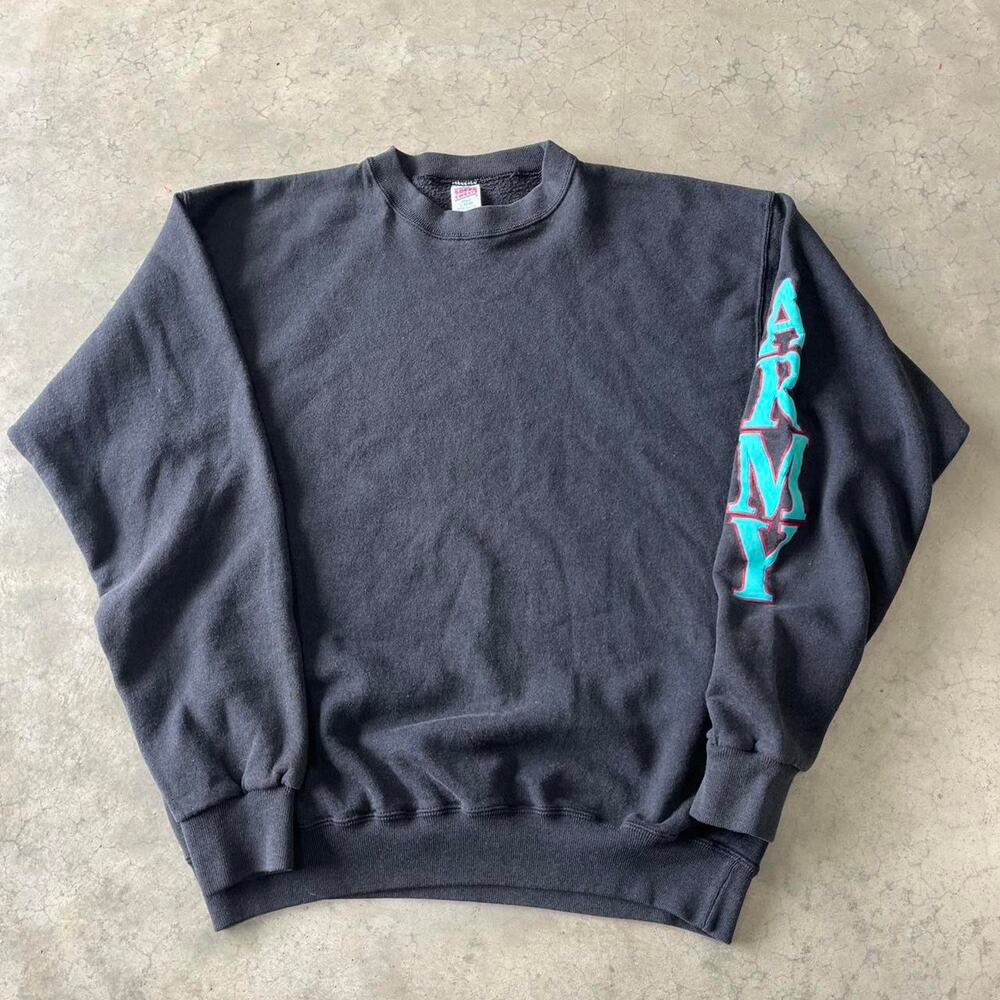 Vintage 90s soffe army faded‎ long sleeve